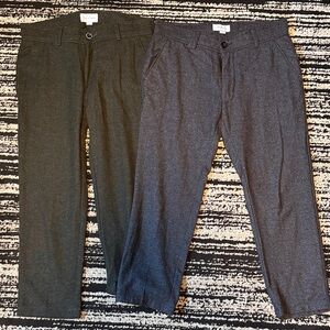 Bundle - 2 Pair of I Love Ugly Slim Kobe pant in Dark Gray and Charcoal